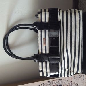 Kate Spade Striped Hand Bag